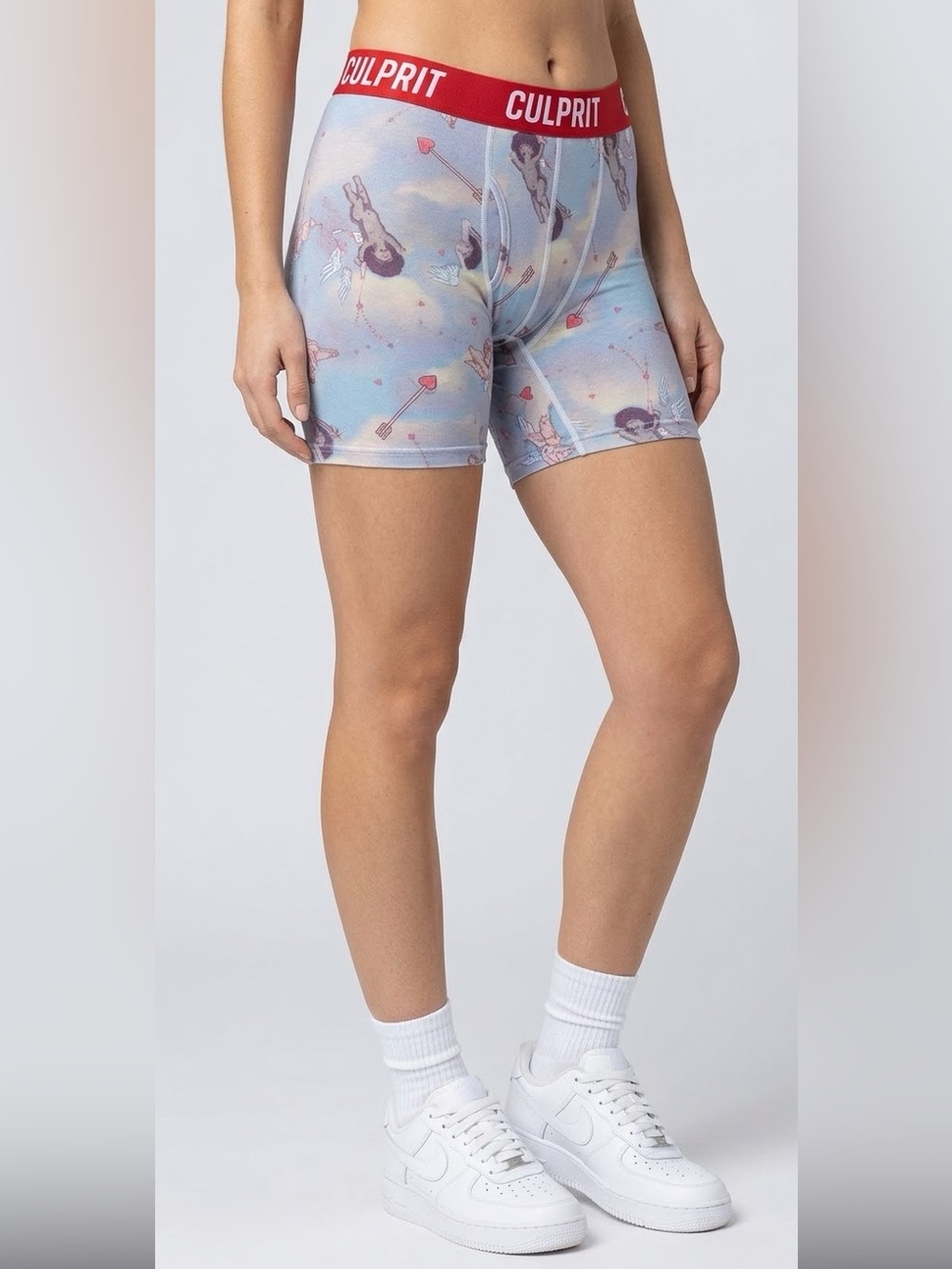 Culprit Underwear "Heaven Sent" Angel Cupid LadyBoxers Small GUC